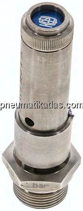 TÜV-Sicherheitsventil G 3/4" (DN10), 24,00 bar, 1.4571