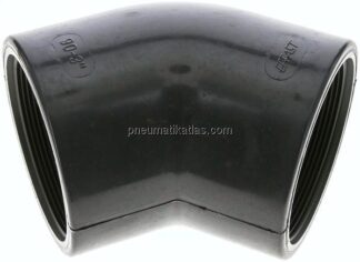 45°-Winkel Rp 3" (IG), PVC-U