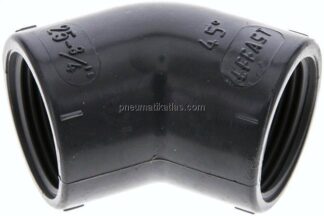45°-Winkel Rp 3/4" (IG), PVC-U