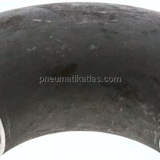 Rohrbogen Typ3, 88,9x3,2mm, P235GH-TC1 Stahl schwarz, nahtlos, EN 10253 Typ A (DIN 2605)