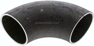 Rohrbogen Typ3, 60,3x2,9mm, P235GH-TC1 Stahl schwarz, nahtlos, EN 10253 Typ A (DIN 2605)