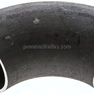 Rohrbogen Typ3, 60,3x2,9mm, P235GH-TC1 Stahl schwarz, nahtlos, EN 10253 Typ A (DIN 2605)