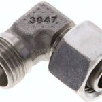 Einstellb. Winkel-Schneidringverschr. 12 L (M18x1,5), ohne Mutter & Schneidring, 1.4571
