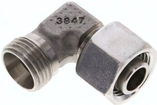 Einstellb. Winkel-Schneidringverschr. 12 L (M18x1,5), ohne Mutter & Schneidring, 1.4571