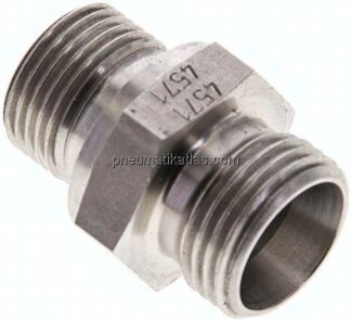 Gerade Schneidringverschr. G 3/8"-12 L (M18x1,5), ohne Mutter & Schneidring, 1.4571