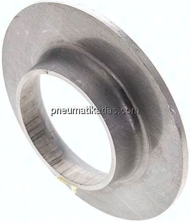 Vorschweißbördelscheibe DN40-PN10, 48,3x2,0mm, 1.4571