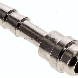 Tülle Messing vernickelt, G 1/8"-4mm, ohne Mutter