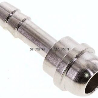 Tülle Messing vernickelt, G 3/8"-6 (1/4")mm, ohne Mutter