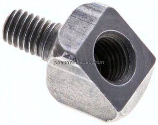 Winkelstück 45° (Schmiernippel) M 6 (konisch) AG - M 8x1 IG
