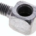 Winkelstück 90° (Schmiernippel) M 6 (konisch) AG - M 8x1 IG