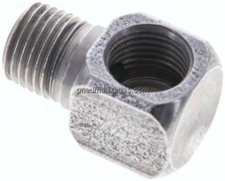 Winkelstück 90° (Schmiernippel) M 10x1 (konisch) AG - M 10x1 IG