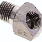 Winkelstück 45° (Schmiernippel) M 10x1 (konisch) AG - M 10x1 IG