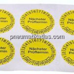 Prüfplakette, 10er Bogen (2026 bis 2031)