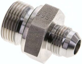 Doppelnippel G 3/4"-UNF 3/4"-16(JIC), 1.4571