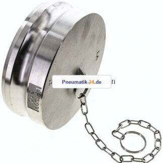Kamlock-Verschlussstecker (DP) 5", Edelstahl (1.4408)