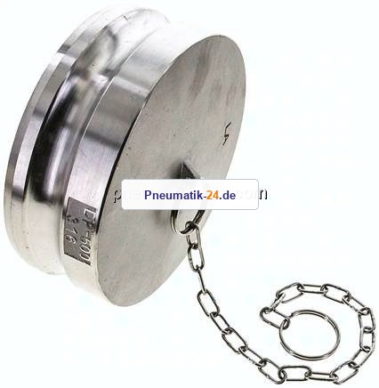 Kamlock-Verschlussstecker (DP) 5", Edelstahl (1.4408)