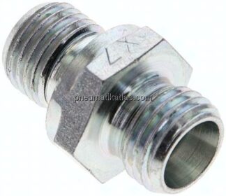 Gerade Schneidringverschr. G 1/4"-8 L (M14x1,5), ohne Mutter & Schneidring, Stahl verzinkt