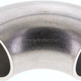 Rohrbogen Typ3, 25,0x1,5mm, 1.4571, geschweißt, EN 10253 Typ A (DIN 2605)
