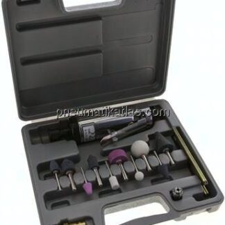 Stabschleiferset im Koffer inkl. Spannzange 3 & 6 mm sowie je 5 Korund-Schleifer 3 & 6 mm, 22000 U/m