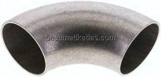 Rohrbogen Typ3, 54,0x2,0mm, 1.4541, geschweißt, EN 10253 Typ A (DIN 2605)