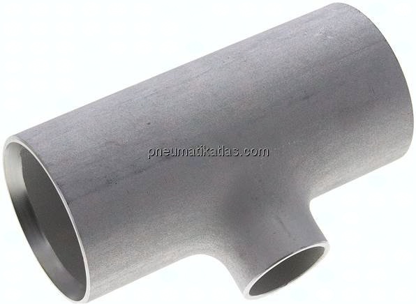 T-Stück 60,3x2,0mm - 33,7x2,0mm, 1.4571, geschweißt