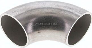 Rohrbogen Typ3, 44,5x2,0mm, 1.4571, nahtlos, EN 10253 Typ A (DIN 2605)