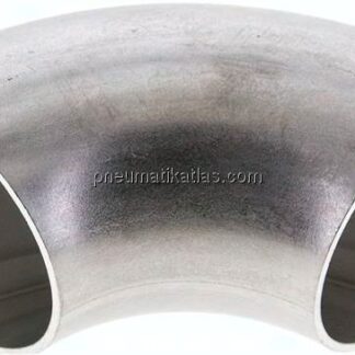 Rohrbogen Typ3, 43,0x1,5mm, 1.4571, geschweißt, EN 10253 Typ A (DIN 2605)