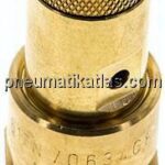 TÜV-Hochleist.-Sicherheitsventil G 1/2"(4,4bar) Messing