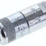 Mundstück (4-Backen) für Kegelschmiernippel, Innengewinde (M 10x1 (IG))