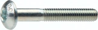 Linsenkopfschraube ISO 7380-1, M 3x8, Stahl verzinkt 10.9