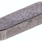 Passfeder DIN 6885A/ISO 773, 5x20mm, Stahl blank