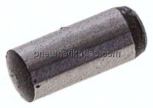 Zylinderstift DIN 6325/ISO 8734, 4,0x10mm, Stahl gehärtet & geschliffen