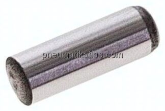 Zylinderstift DIN 6325/ISO 8734, 4,0x12mm, Stahl gehärtet & geschliffen