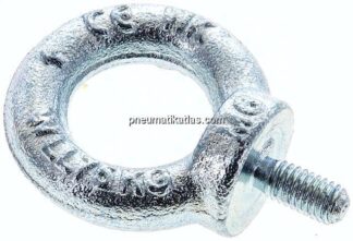 Ringschraube M 6, Stahl verzinkt (DIN 580)