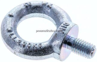 Ringschraube M 10, Stahl verzinkt (DIN 580)