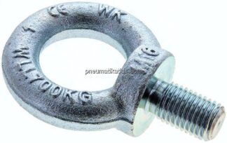 Ringschraube M 16, Stahl verzinkt (DIN 580)