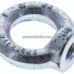 Ringmutter M 10, Stahl verzinkt (DIN 582)