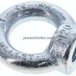 Ringmutter M 20, Stahl verzinkt (DIN 582)