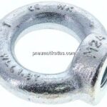 Ringmutter M 24, Stahl verzinkt (DIN 582)