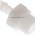 Gewindetülle G 1/2"-9 (3/8")mm, Polypropylen (natur)