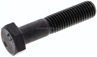 Sechskantschraube DIN 931, M 12x55, Stahl 10.9 blank (schwarz)