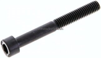 Zylinderschraube DIN 912, M 6x50, Stahl blank (schwarz) 8.8