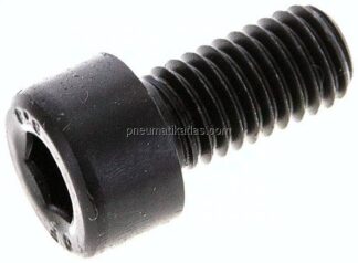 Zylinderschraube DIN 912, M 8x16, Stahl blank (schwarz) 8.8