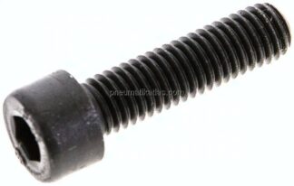 Zylinderschraube DIN 912, M 8x30, Stahl 10.9 blank (schwarz)