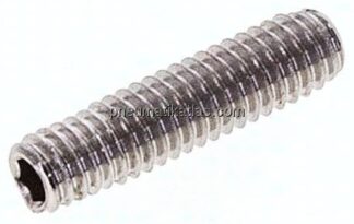 Gewindestift DIN 913 / ISO 4026, M 4x16, Edelstahl A2