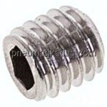 Gewindestift DIN 913 / ISO 4026, M 6x6, Edelstahl A2