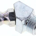 45° Kegelschmiernippel, M 8x1 (konisch), Stahl verzinkt (4-kant)