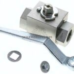 Hochdruck-Kugelhahn, Stahl, G 3/4", 0 - 420bar