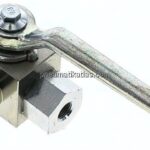 Hochdruck-3-Wege Kugelhahn, L-Bohrung, G 1/8", 0 - 500bar