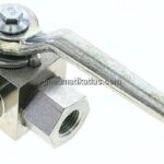 Hochdruck-3-Wege Kugelhahn, L-Bohrung, G 1/4", 0 - 500bar